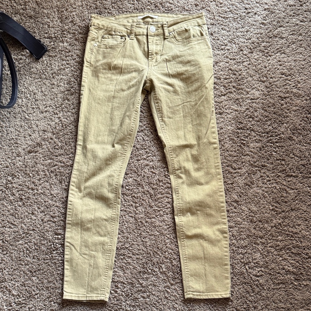PacSun Men's Skinny Jeans in Light Brown